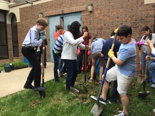 Digging new gardens at JW