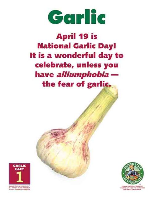 april 19 is National Garlic Day
