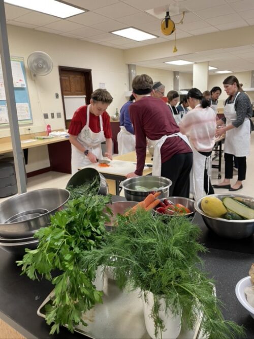 Flavorings at the ready in the kitchen